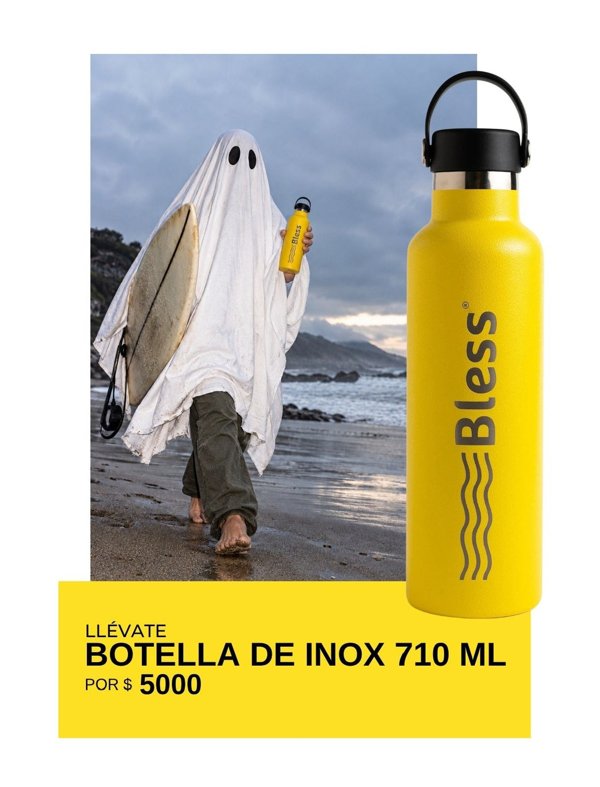 Agrega la botella INOX por $5.000
