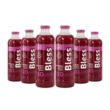 Caja Jugo Frambuesa, betarraga, zanahoria y manzana. - 6 Botellas de Litro