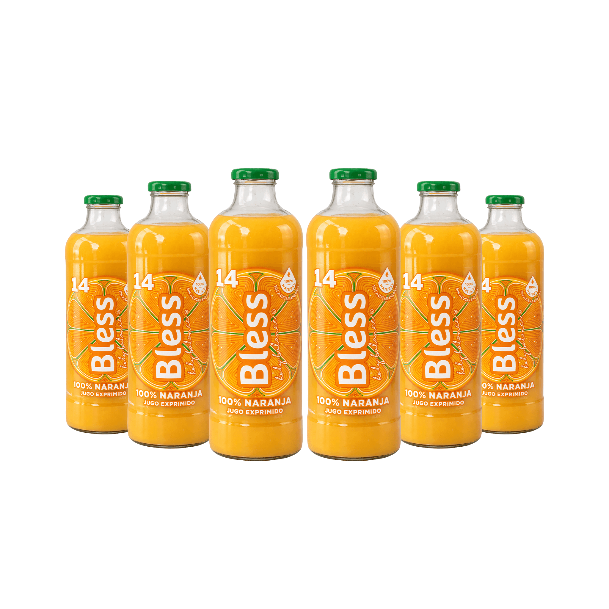 Suscripción Mensual Jugo 14 Naranja 100% – Caja 6 x Litro