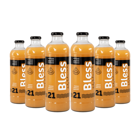 Caja Jugo 21 Mango, naranja y manzana - Litro