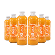 Caja Jugo Mandarina 100%  - 6 Botellas de 1 Litro
