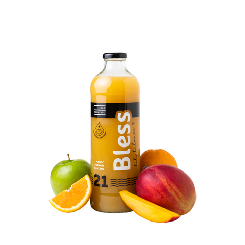 Caja Jugo 21 Mango, naranja y manzana - Litro