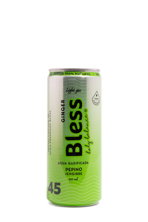 Caja Ginger mix 3 sabores Maracuya - Limon - Pepino 12 x 300 ml