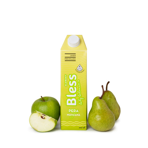 Suscripción Caja Element mix 3 sabores Manzana - Pera - Damasco - 12 x Litro