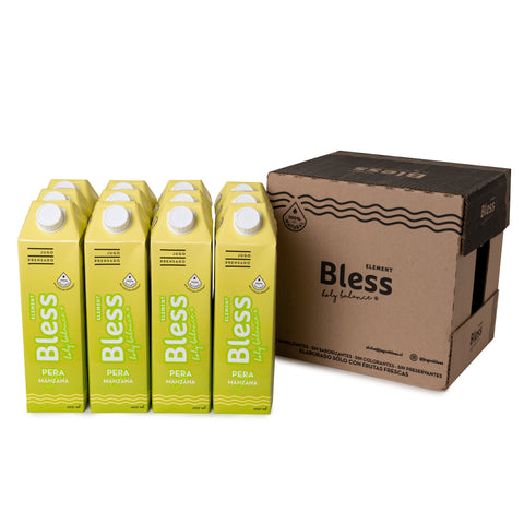 Caja Element Pera y manzana - 12 x Litro