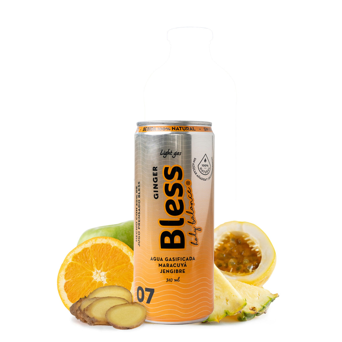 Ginger: Maracuyá y jengibre