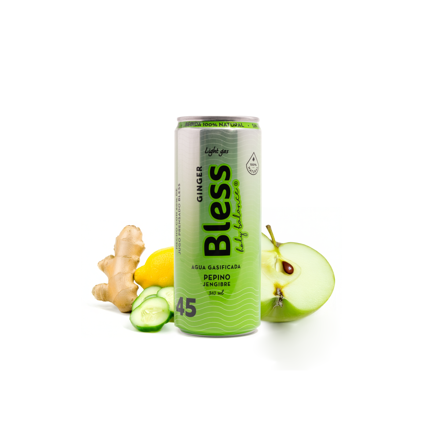 Ginger 45: Pepino- jengibre