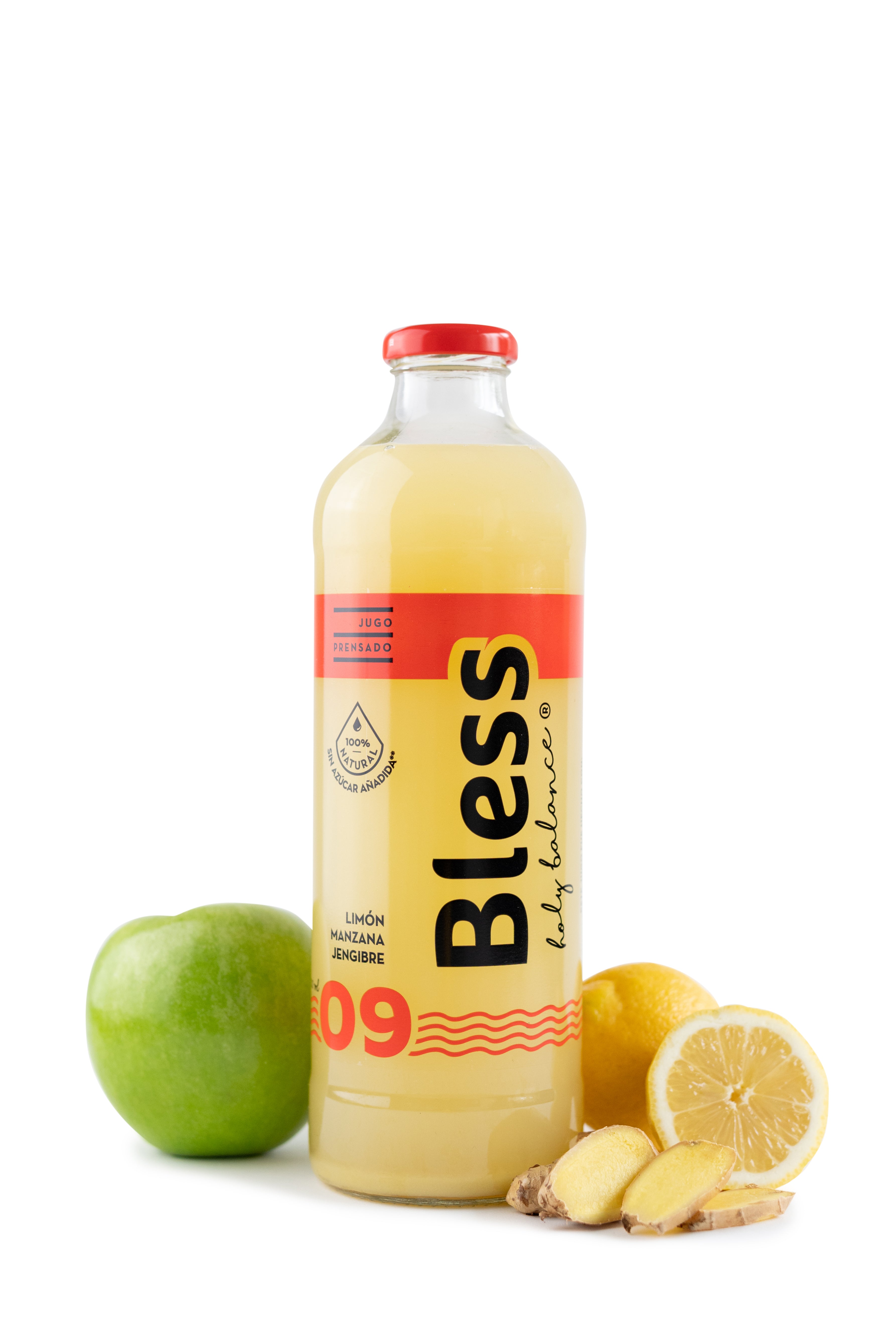 09 · Limón, manzana y jengibre