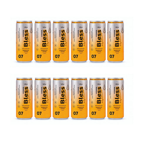 Ginger 07: Maracuyá - jengibre - 12 latas de 310 ml