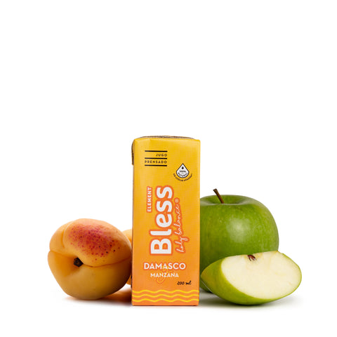 Caja Element Damasco y manzana - 24 x 200 ml