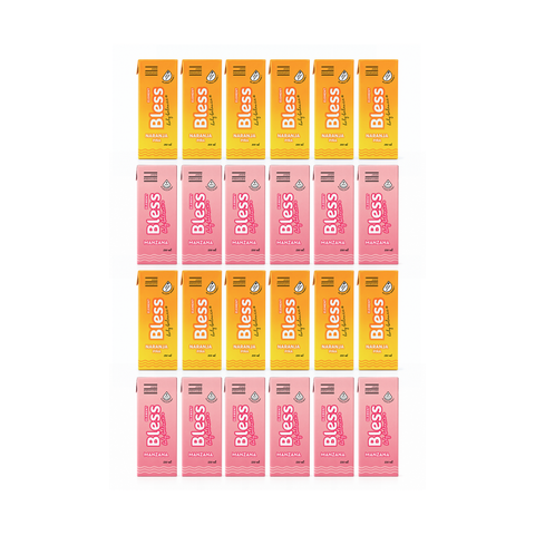 Caja Element mix 2 sabores Naranja,Piña - Manzana - 24 Tetrapack  de 200 ml200 ml