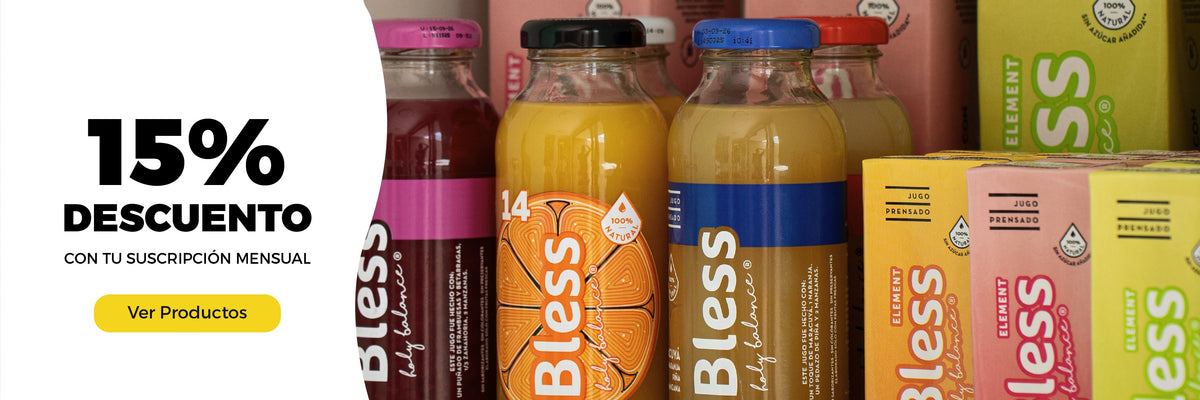 Suscripción Bless: 15% de descuento en cada entrega