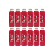 Caja de 12 botellas de Agua de Frambuesa Bless, 475 ml
