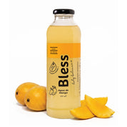 Agua de Mango Bless con mangos frescos
