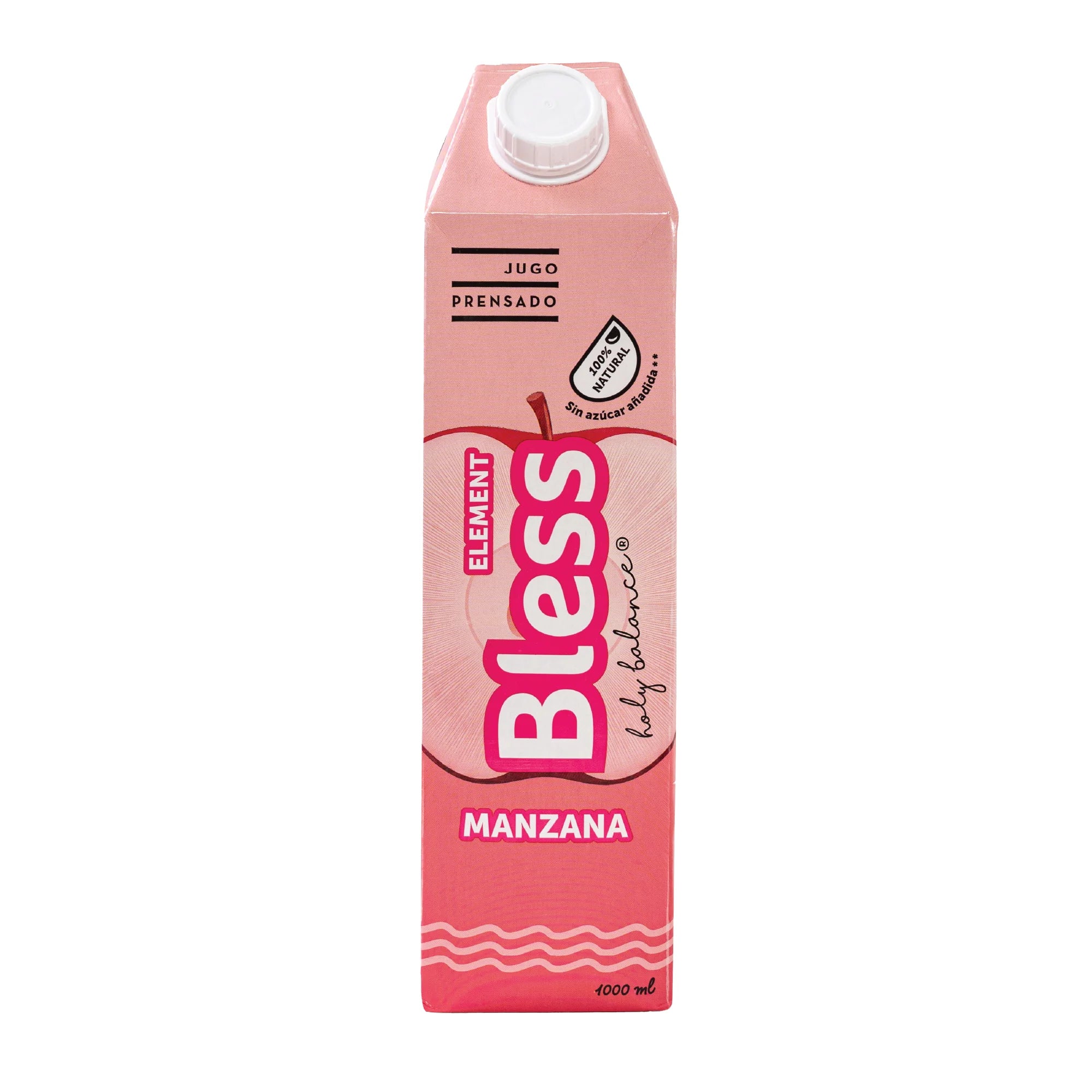 Element Manzana Bless, tetrapack de 1 litro