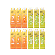 Caja de 12 Element Bless de 1 litro: Pera Manzana y Damasco Manzana