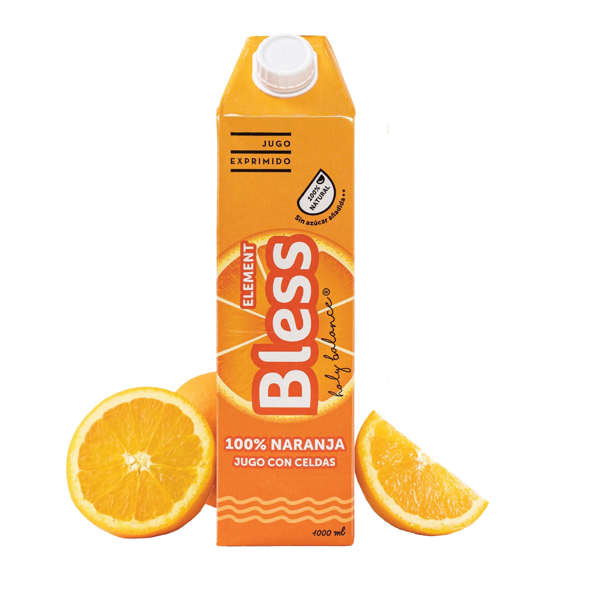 Element 100% Naranja Bless de 1 litro con naranjas