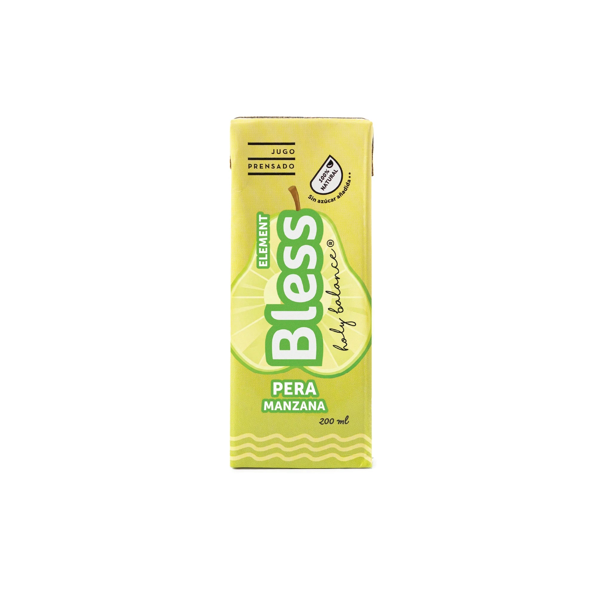Element Pera Manzana Bless, tetrapack de 200 ml