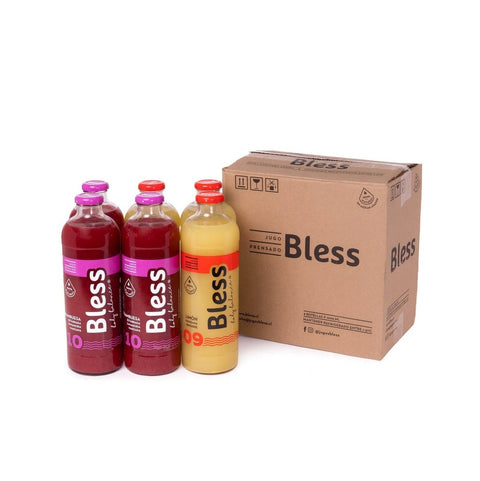 Caja Jugo 10 Frambuesa y Jugo 09 Limón - Litro